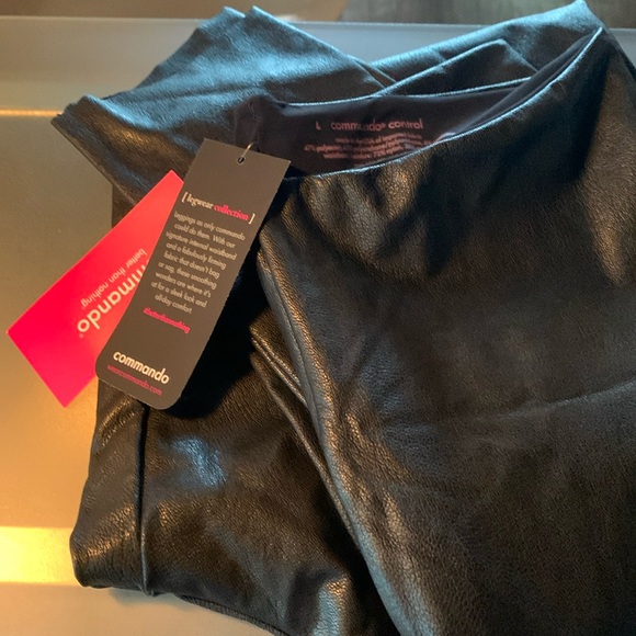 Commando control faux leather leggings.. - Picture 1 of 2